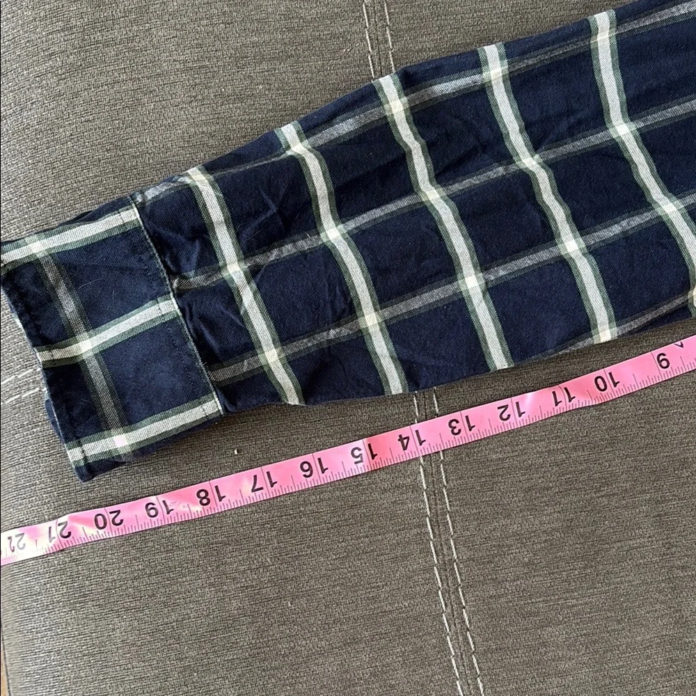 J. Crew Black Checkered Men's Shirt. XL